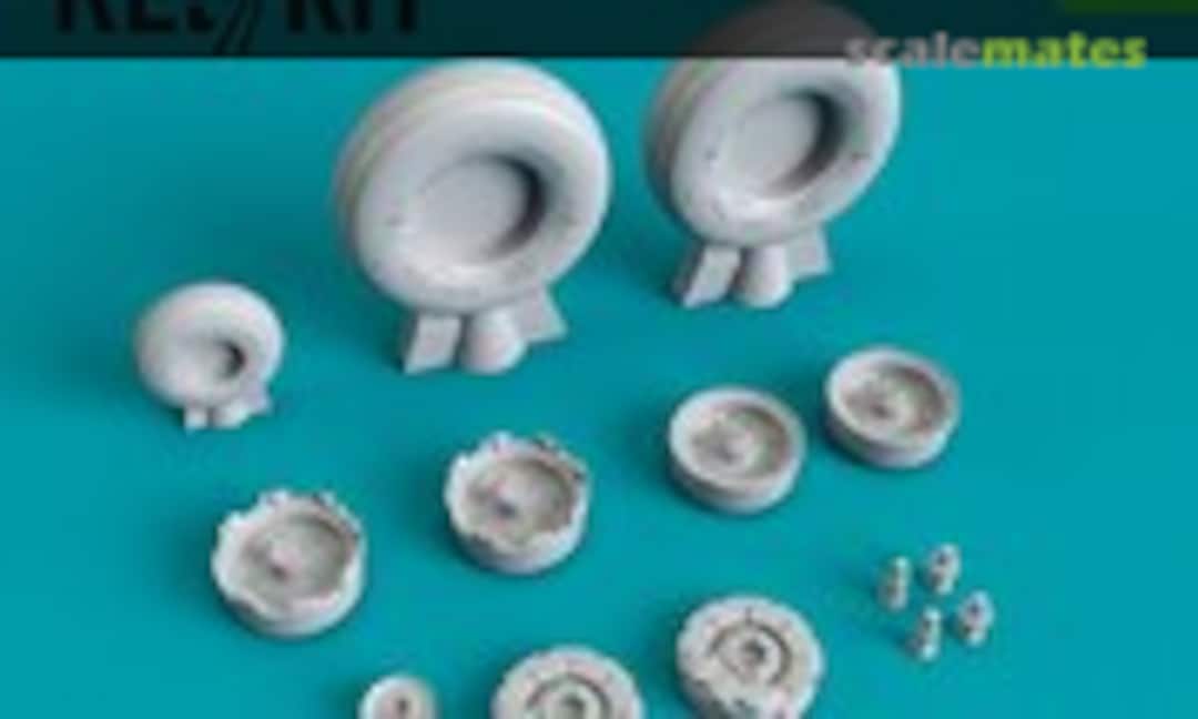 1:35 AH-64 Apache - wheels set type 2 (ResKit RS35-0013) RS35-0013