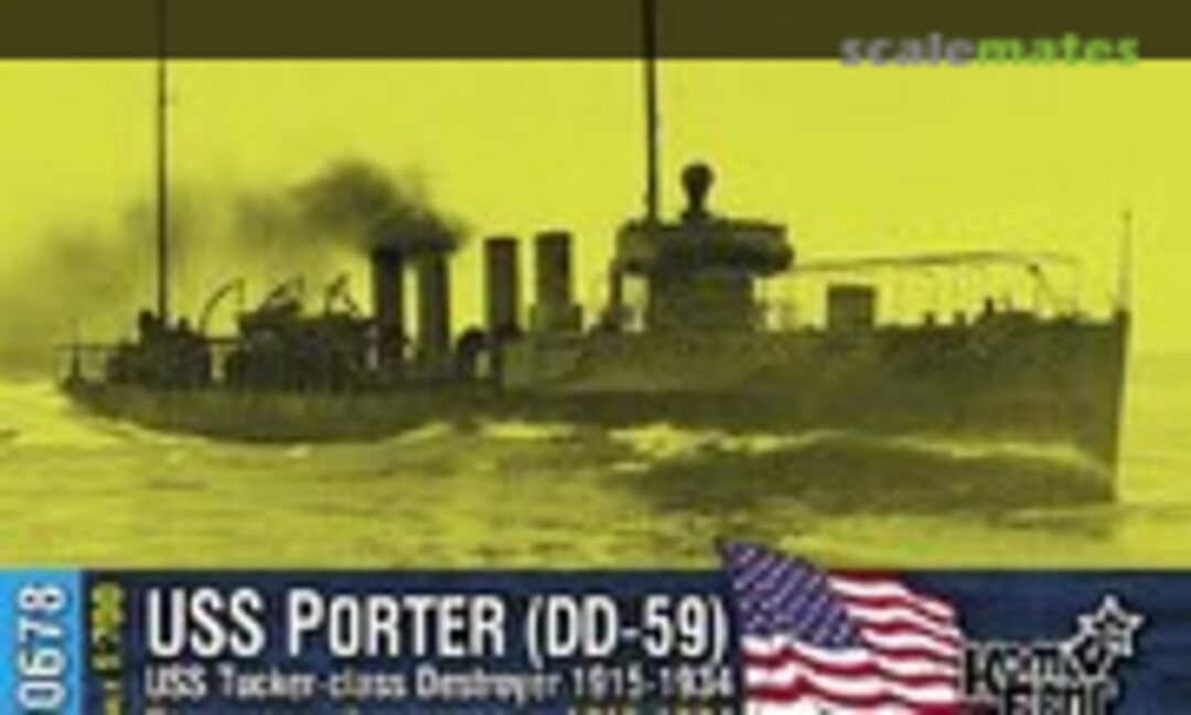 1:700 USS Porter DD-59 - 1915-1934 (Combrig 70678) 70678