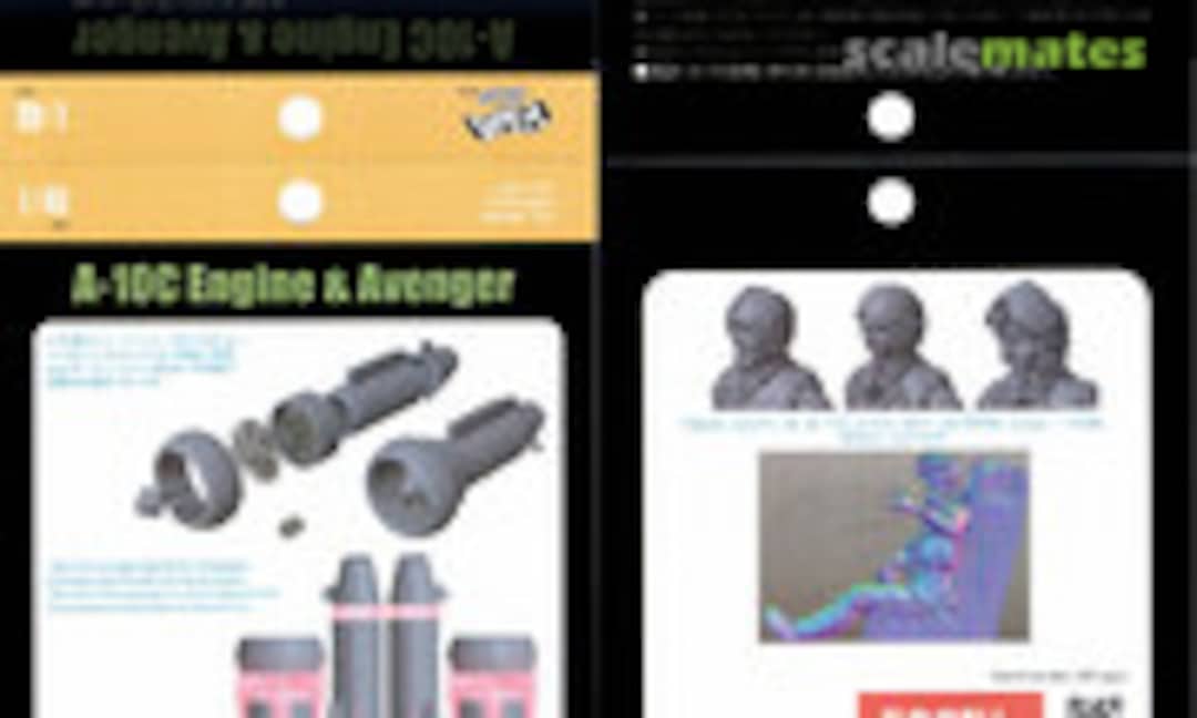 1:48 A-10C TF-34 Engine and Avenger (HMA Garage HMAM3_410) HMAM3_410