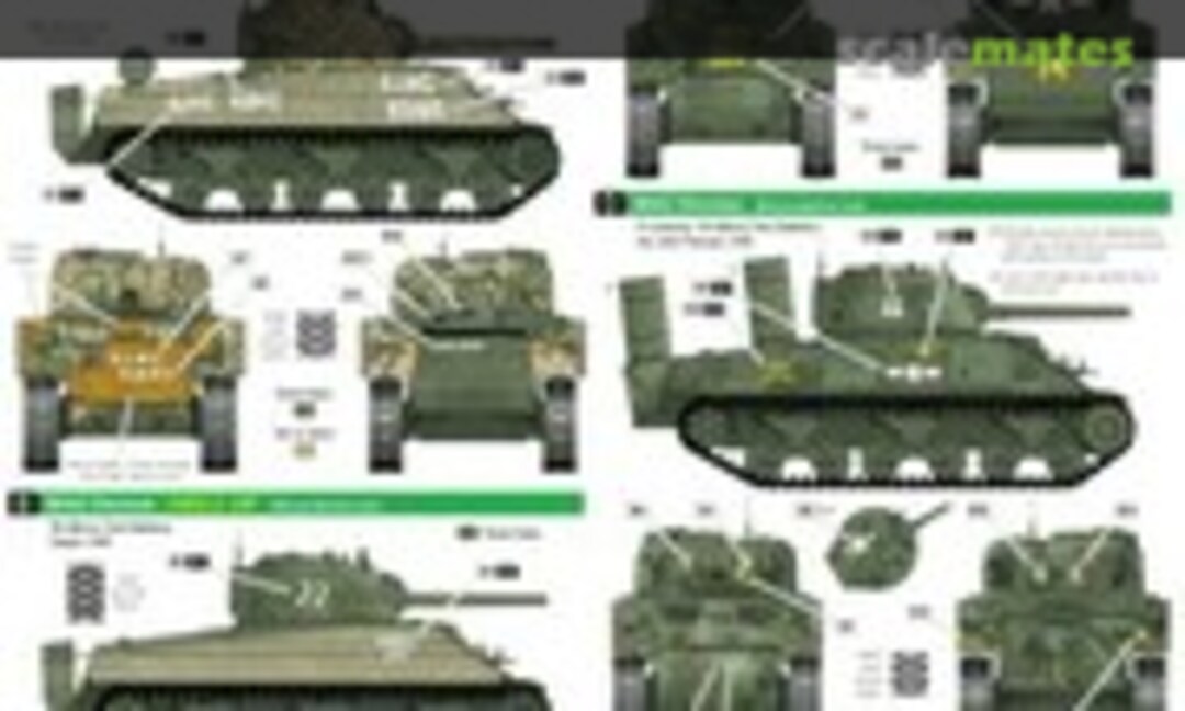 1:35 M4A2 and M32B2 ARV Sherman (Bison Decals 35081) 35081