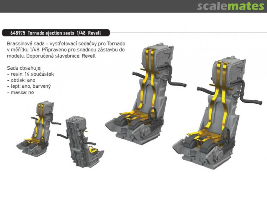 Boxart Tornado Ejection Seats 648975 Eduard Boxart Tornado Ejection Seats 648975 Eduard