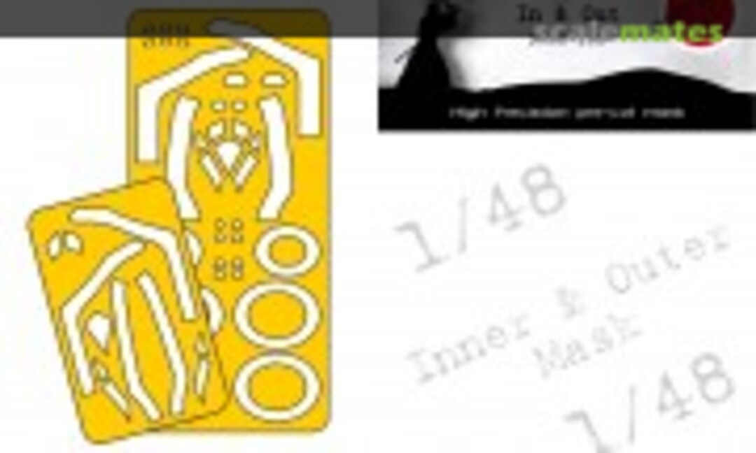 1:48 Lockheed Martin F-35 B Lightning II - In & Out Canopy Mask (DEAD Design Models NM48198) NM48198