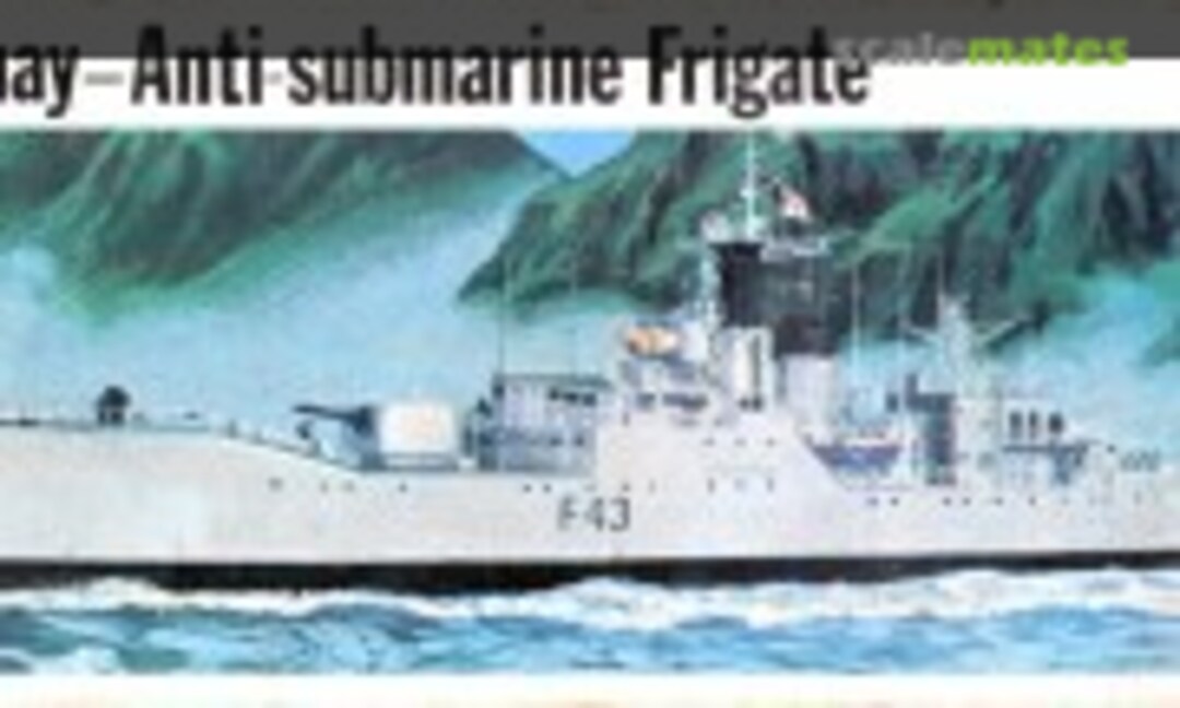 1:500 HMS Torquay-Anti-Submarine Frigate (FROG F125) F125
