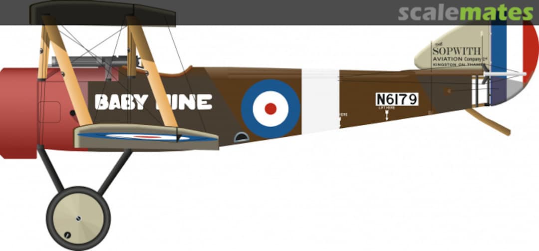 Boxart Sopwith Pup  Moorland Scale Model Decals