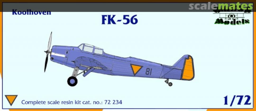Boxart Koolhoven FK-56 72234 Omega Models Boxart Koolhoven FK-56 72234 Omega Models