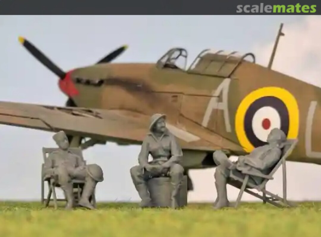 Boxart RAF Dispersals scene 2 50202-076 Modelu