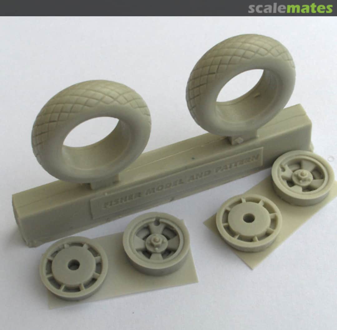 Boxart Sea Fury Wheel set Diamond tread A3204 Fisher Model & Pattern Boxart Sea Fury Wheel set Diamond tread A3204 Fisher Model & Pattern