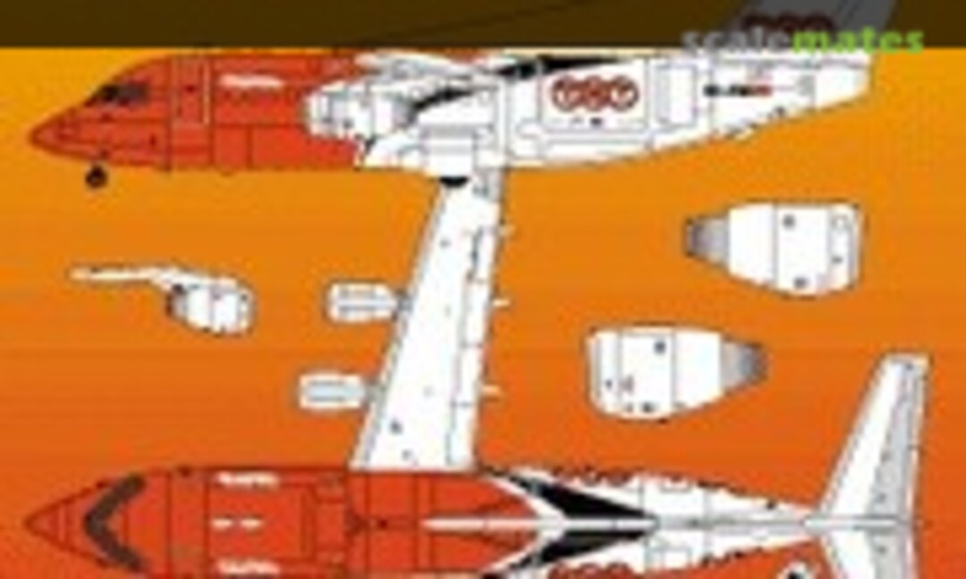 1:144 TNT Express BAe146-200 /-300 (Skyline Decals SKY144-48) SKY144-48