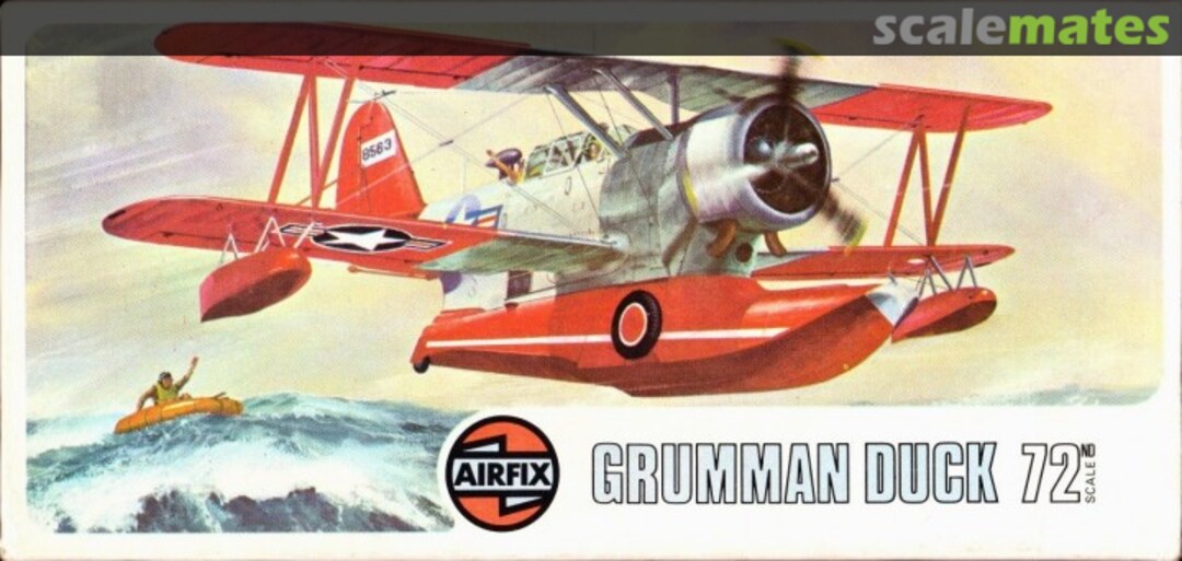 Boxart Grumman Duck 02033-6 Airfix Boxart Grumman Duck 02033-6 Airfix