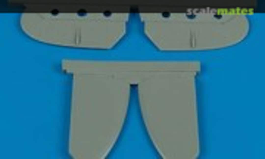 1:48 Spitfire Mk.V - Stabilizers (Quickboost QB 48 355) QB 48 355