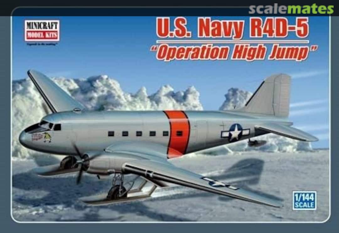 Boxart US Navy R4D-5 "Operation High Jump" 14527 Minicraft Model Kits Boxart US Navy R4D-5 "Operation High Jump" 14527 Minicraft Model Kits