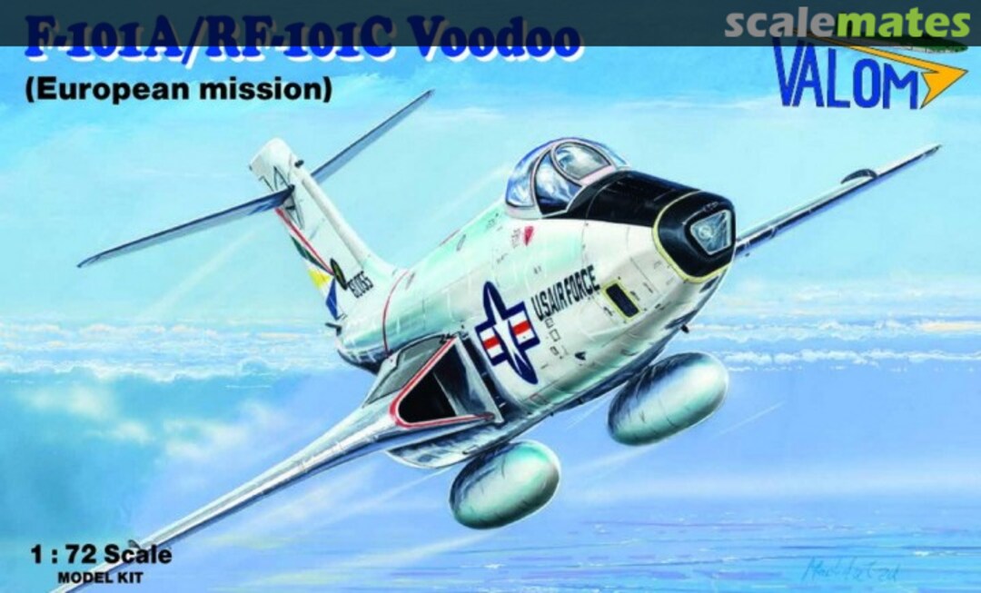 Boxart F-101A/RF-101C Voodoo 72119 Valom Boxart F-101A/RF-101C Voodoo 72119 Valom