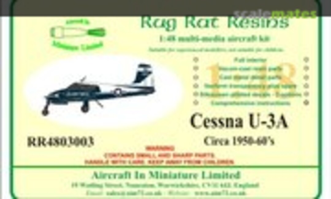 1:48 Cessna U-3A (Aircraft In Miniature Ltd RR4803003)