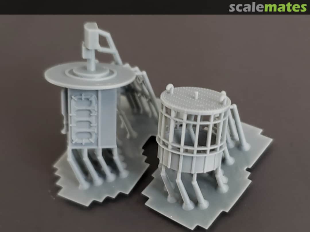 Boxart Type 271 Target Indication Radar, with round "Lantern" enclosure 200-Type 271 round Model Monkey