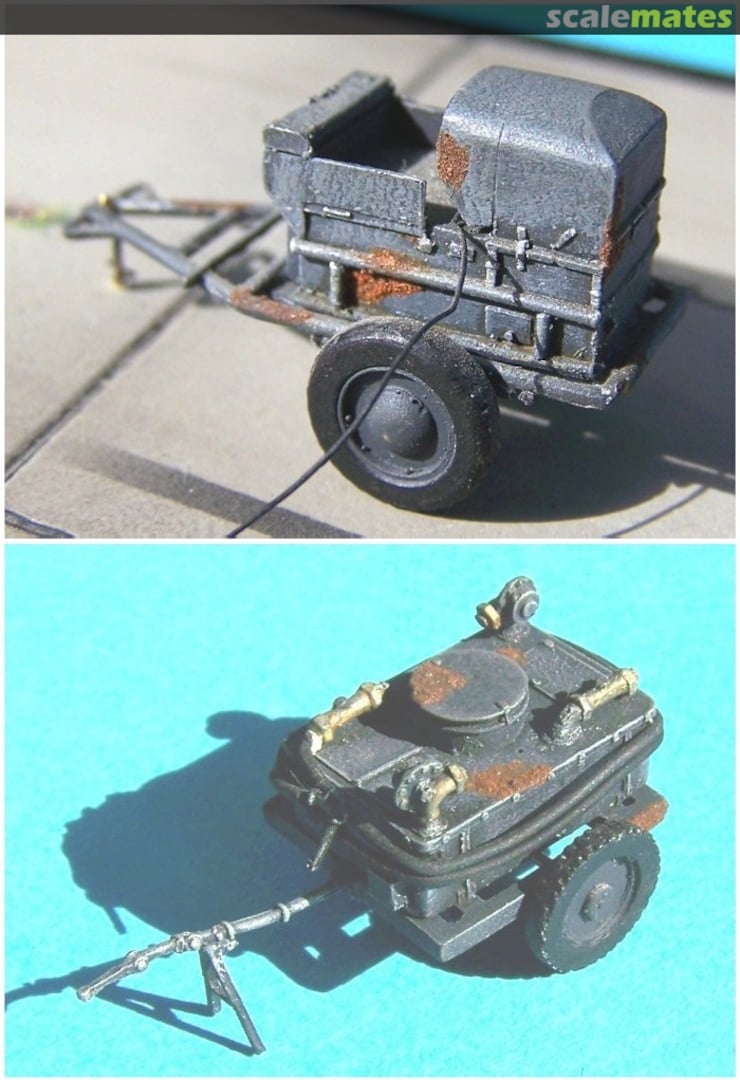 Boxart German Luftwaffe accumulator & oil-cart WW 2 scale 1/72 MPK7201 Airmodel Boxart German Luftwaffe accumulator & oil-cart WW 2 scale 1/72 MPK7201 Airmodel