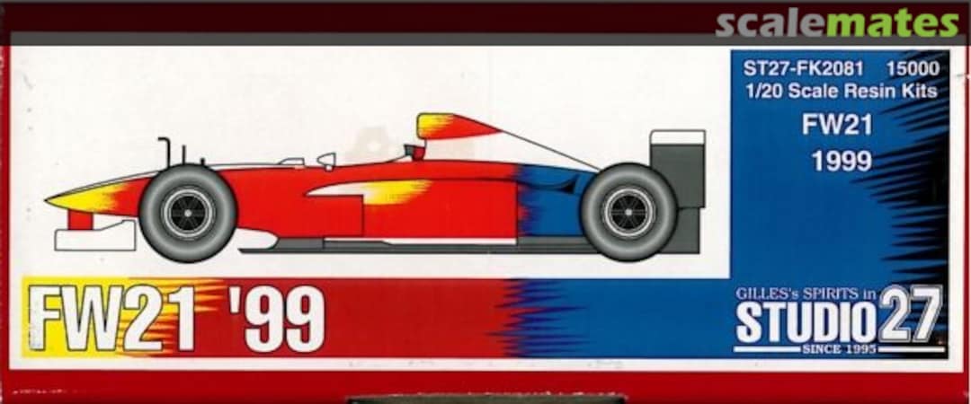 Boxart Williams FW21 ST27-FK2081 Studio27 Boxart Williams FW21 ST27-FK2081 Studio27