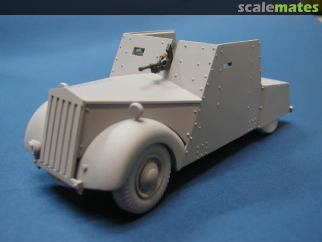 Boxart Beaverette Mk.II / Mosquito car IMA01835 International Models Asia Boxart Beaverette Mk.II / Mosquito car IMA01835 International Models Asia