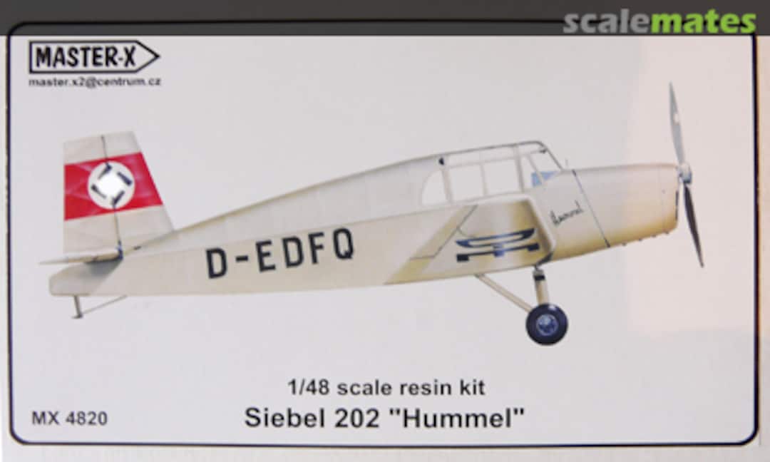 Boxart Siebel Si-202 "Hummel" MX 4820 Master-X Boxart Siebel Si-202 "Hummel" MX 4820 Master-X