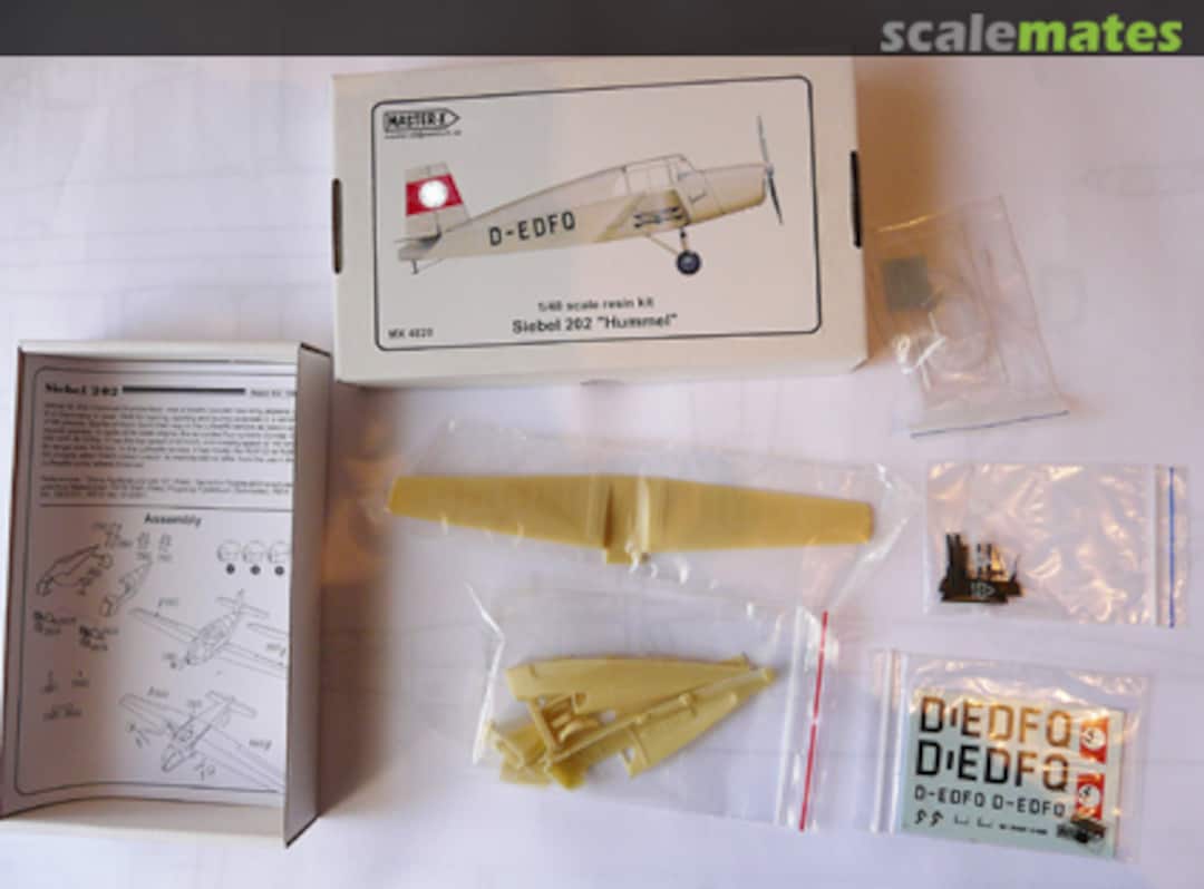 Contents Siebel Si-202 "Hummel" MX 4820 Master-X Contents Siebel Si-202 "Hummel" MX 4820 Master-X