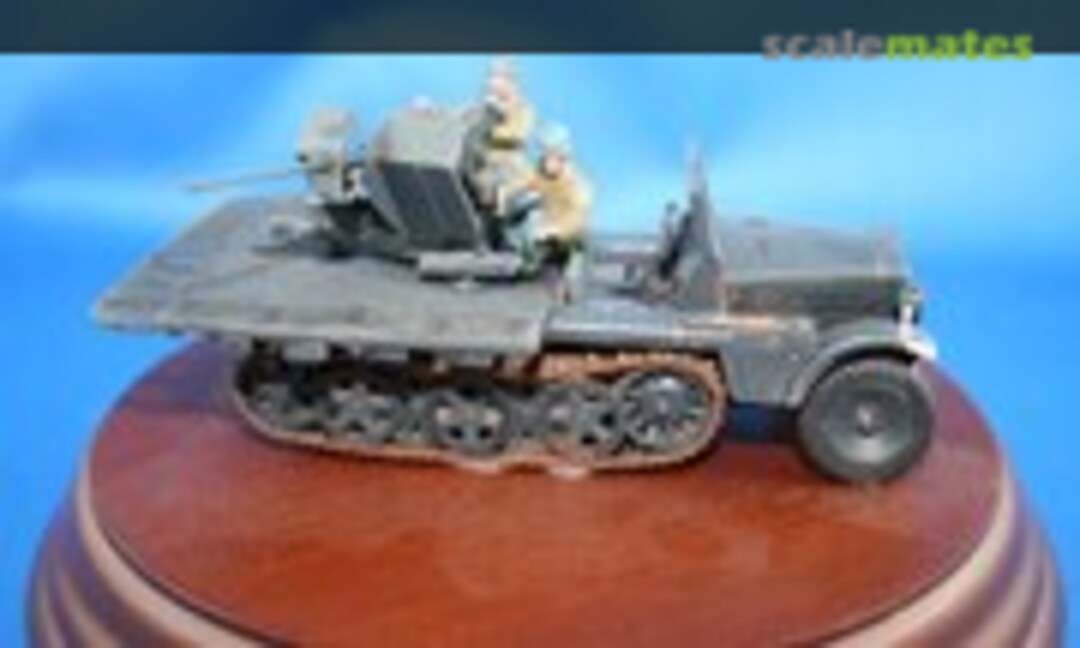 1:48 Conversion set for 1 ton Demag halftrack into a 2 cm anti-aircraft carrier (Nordwind NKC 023) NKC 023