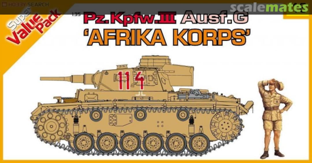 Boxart Pz.Kpfw. III Ausf.G (Tp) 9116 Cyber Hobby Boxart Pz.Kpfw. III Ausf.G (Tp) 9116 Cyber Hobby