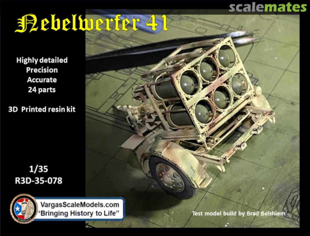 Boxart Nebelwerfer 41 R3D-35-078 Vargas Scale Models