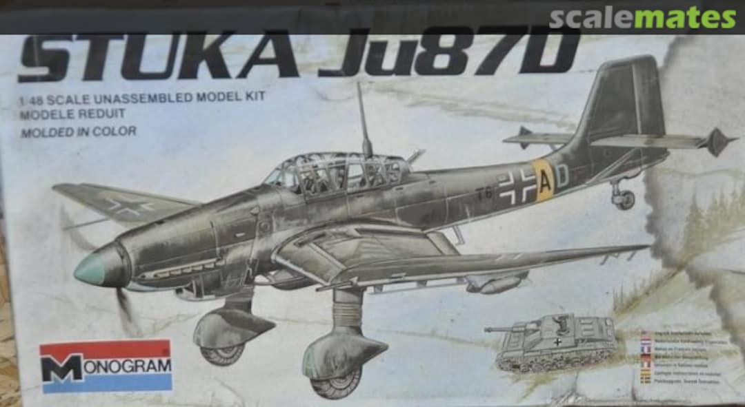 Boxart Stuka Ju87D 6840 Monogram Boxart Stuka Ju87D 6840 Monogram