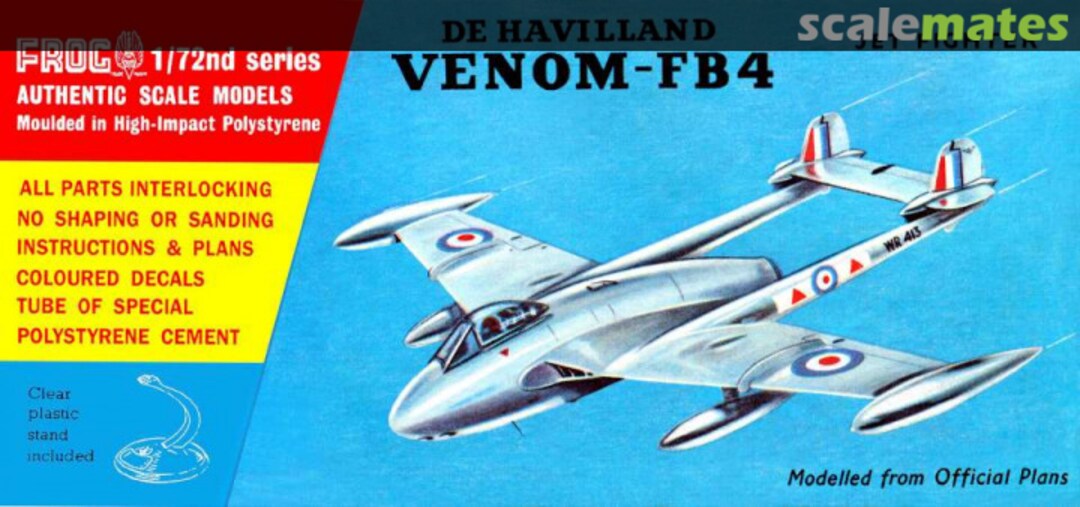 Boxart de Havilland Venom-FB.4 327P FROG