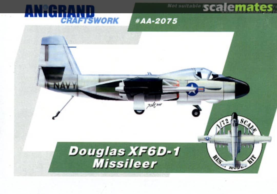 Boxart Douglas XF6D-1 Missileer AA-2075 Anigrand Craftswork