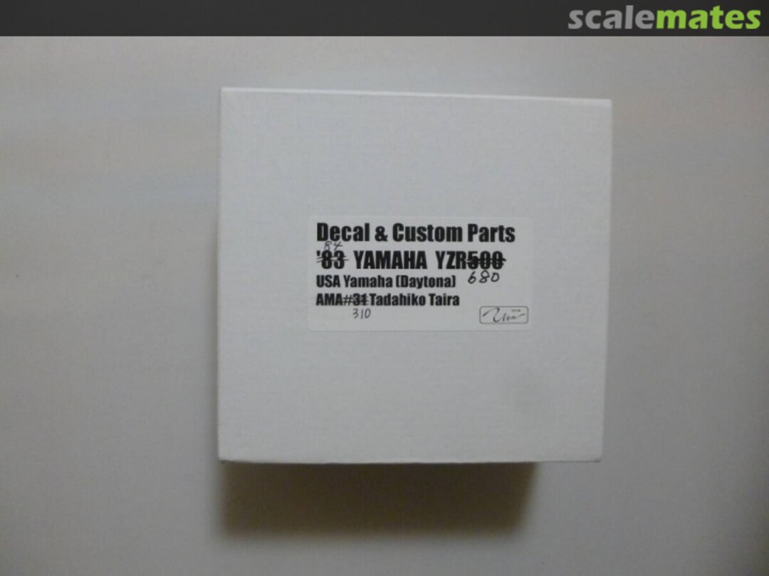 Boxart Yamaha YZR680 Design UTA Boxart Yamaha YZR680 Design UTA
