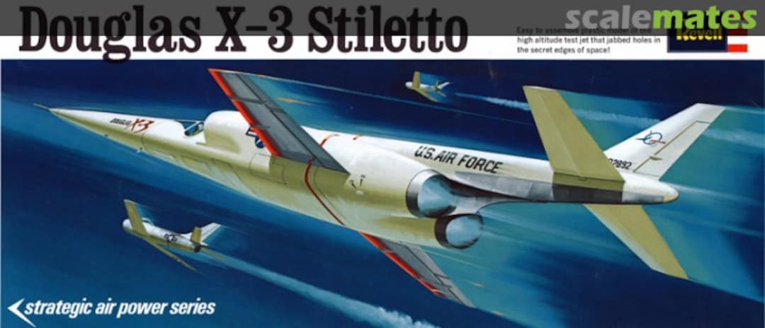 Boxart Douglas X-3 Stiletto H-135:130 Revell Boxart Douglas X-3 Stiletto H-135:130 Revell