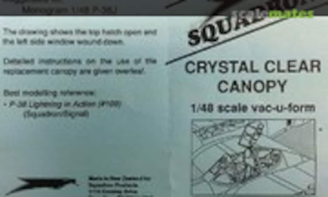 1:48 Crystal Clear Canopy (Squadron 9525) 9525