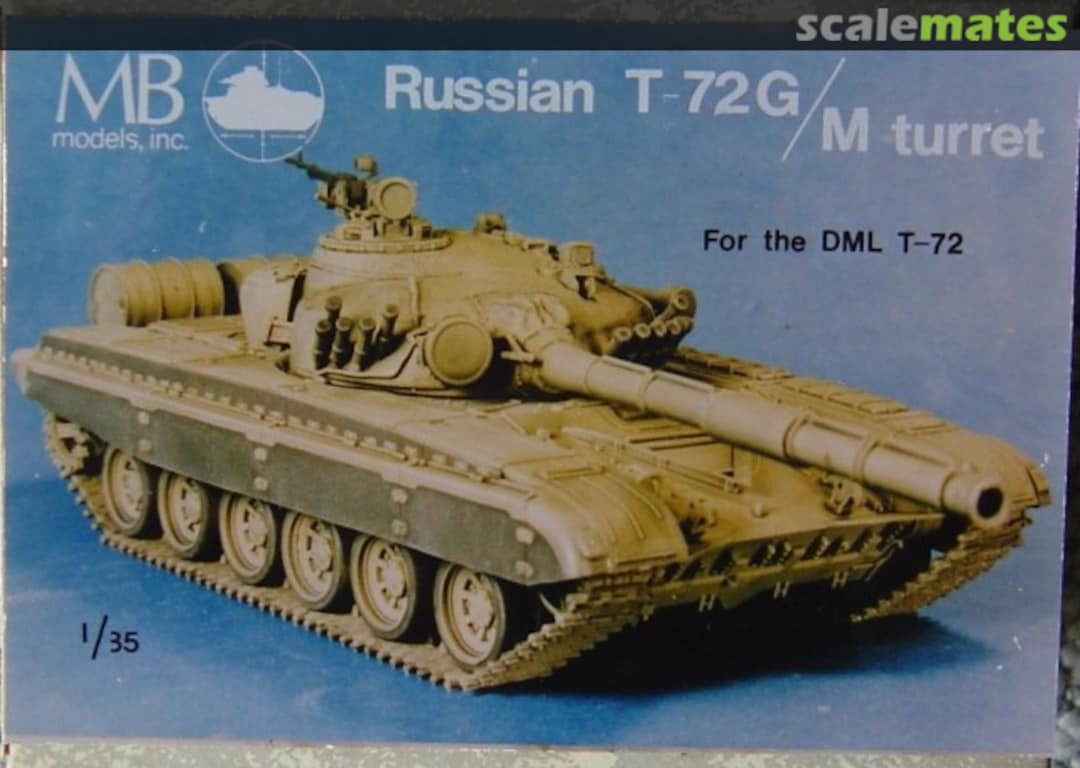 Boxart Russian T-72G/M corrected turret 1080 MB Models Boxart Russian T-72G/M corrected turret 1080 MB Models