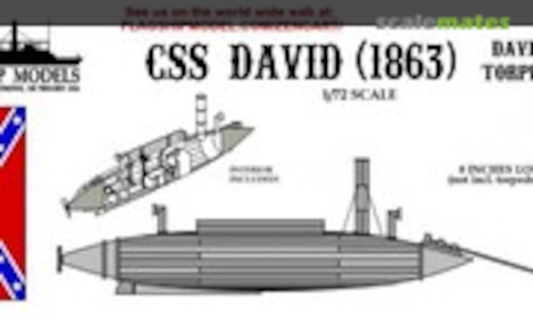 1:72 CSS David (1863) (Flagship Models FM17212) FM17212