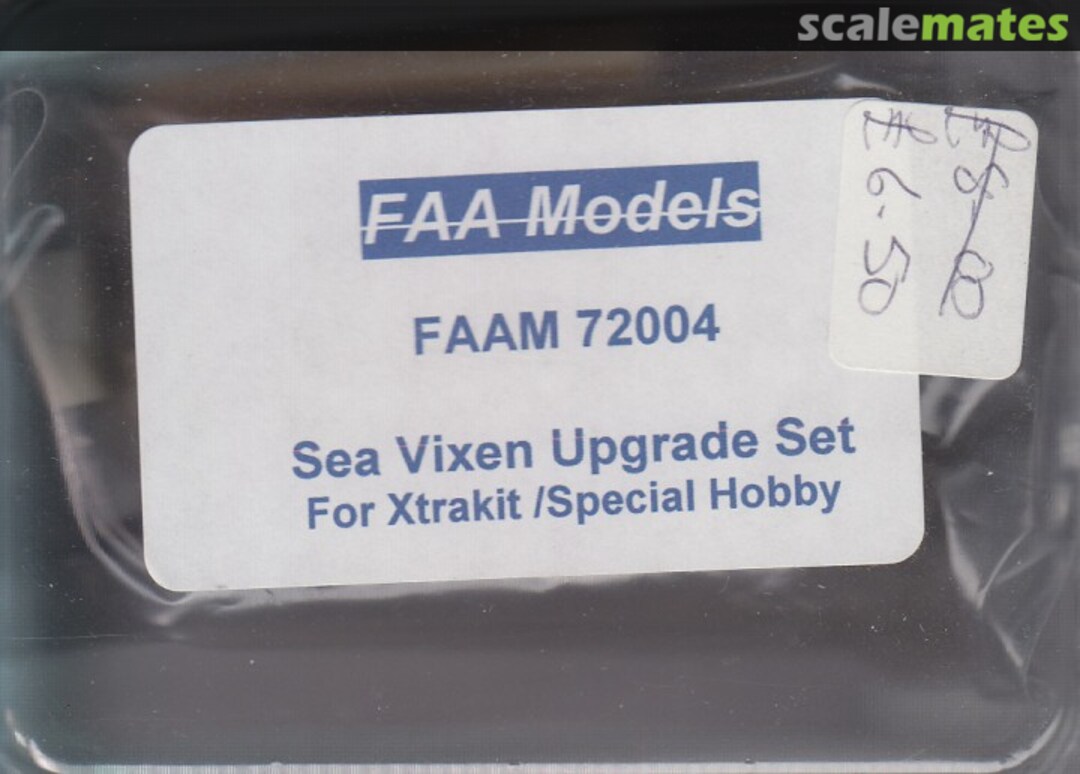 Boxart Sea Vixen Upgrade set 72004 FAA Models