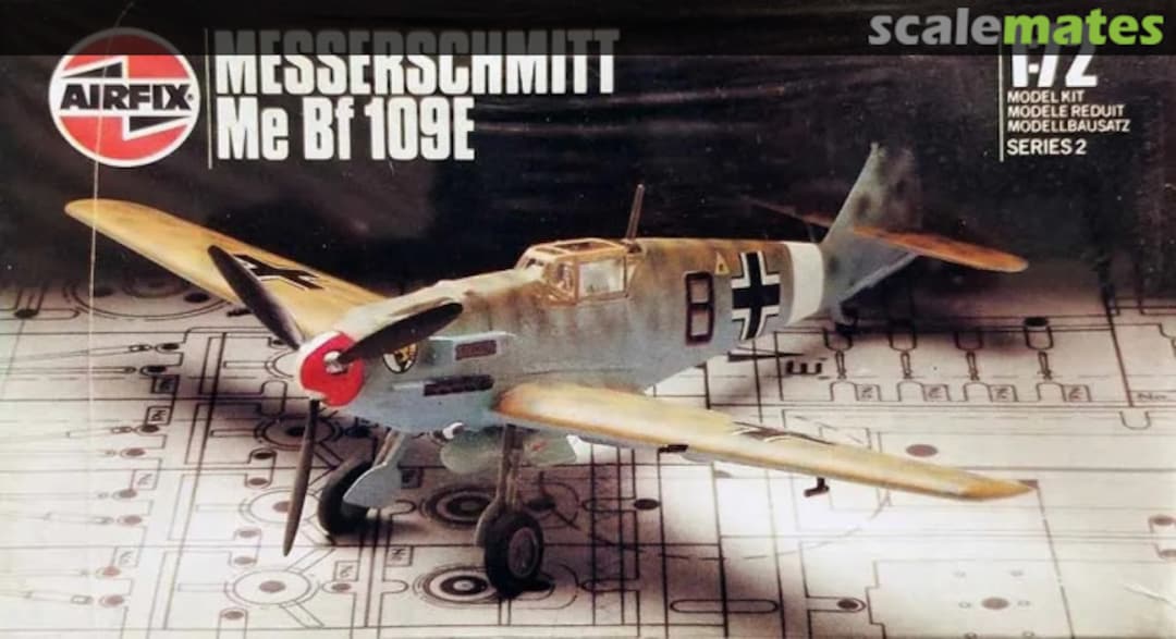 Boxart Messerschmitt Me Bf 109E 9 02048 Airfix Boxart Messerschmitt Me Bf 109E 9 02048 Airfix