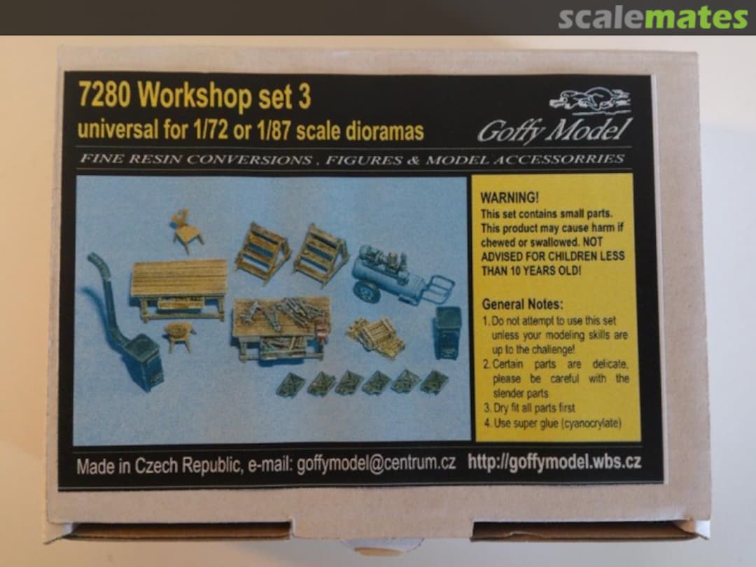 Boxart Workshop set 3 7280 Goffy Model Boxart Workshop set 3 7280 Goffy Model