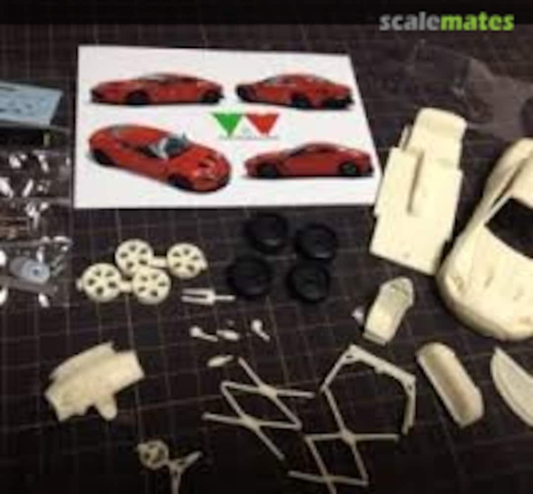 Boxart Aston Martin V12 Vantage Prototipo K137 Yow Modellini Boxart Aston Martin V12 Vantage Prototipo K137 Yow Modellini