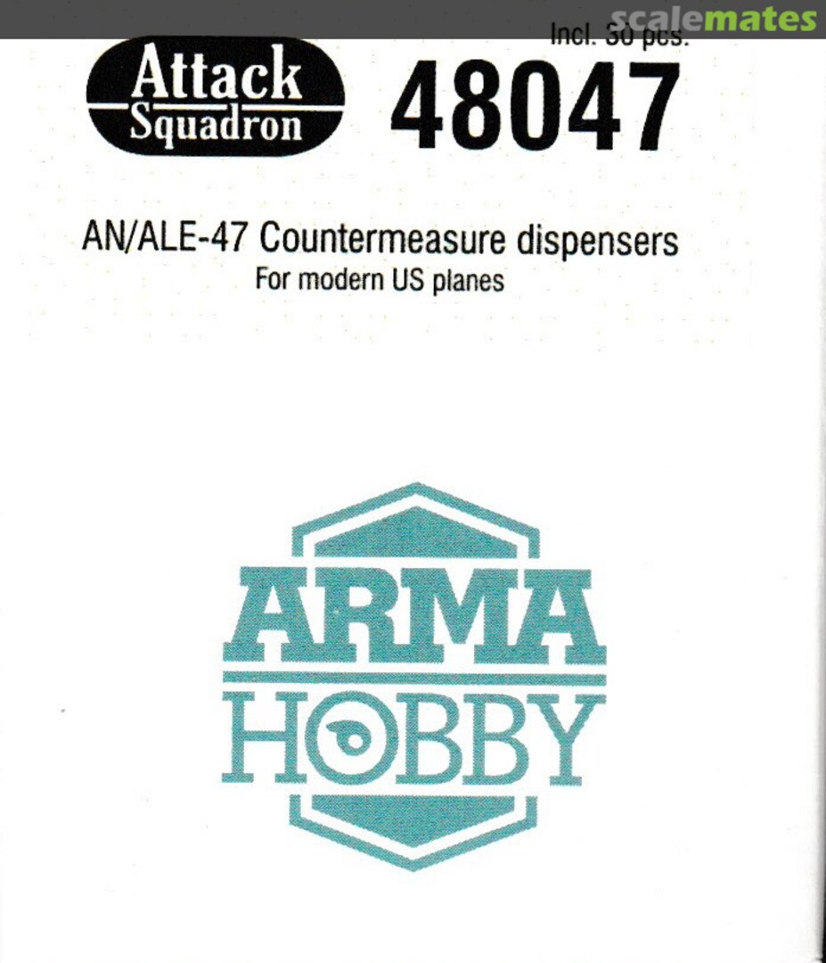 Boxart AN/ALE-47 Countermeasure Dispenser 48047 Attack Squadron