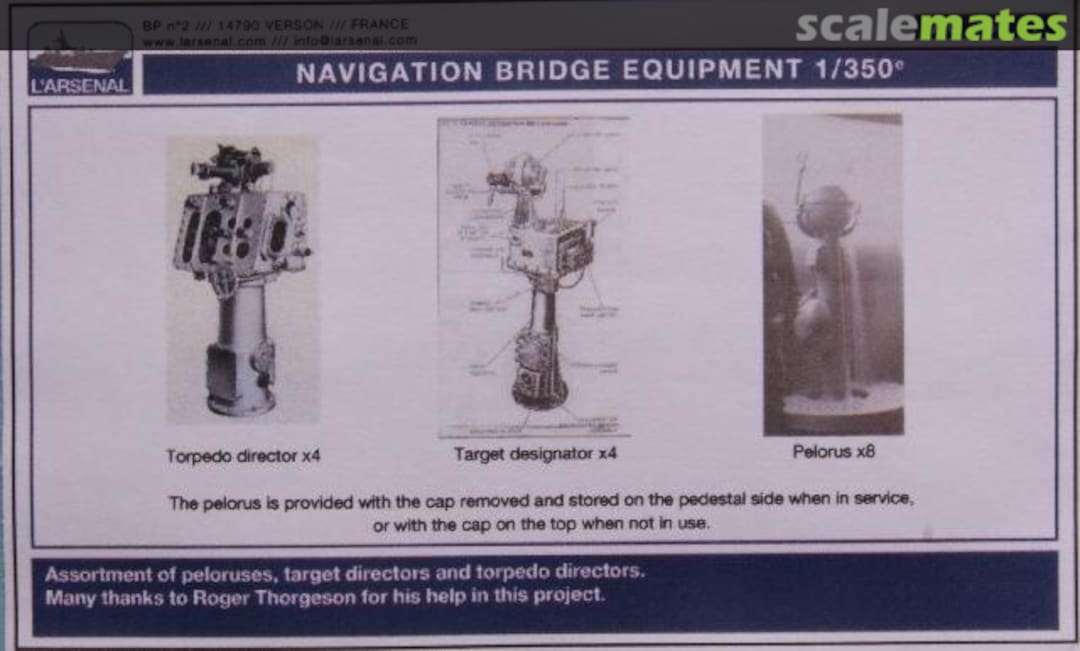 Boxart Navigation Bridge Equipment (Sensors / Guidance) AC 350 77 L'Arsenal Boxart Navigation Bridge Equipment (Sensors / Guidance) AC 350 77 L'Arsenal