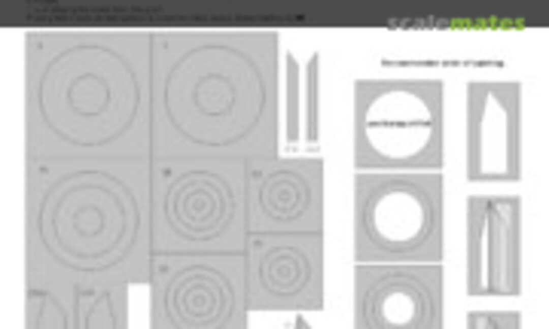 1:48 Bristol Blenheim Mk.IF NATIONAL INSIGNIA kabuki masks (New Ware NWAM0618) NWAM0618