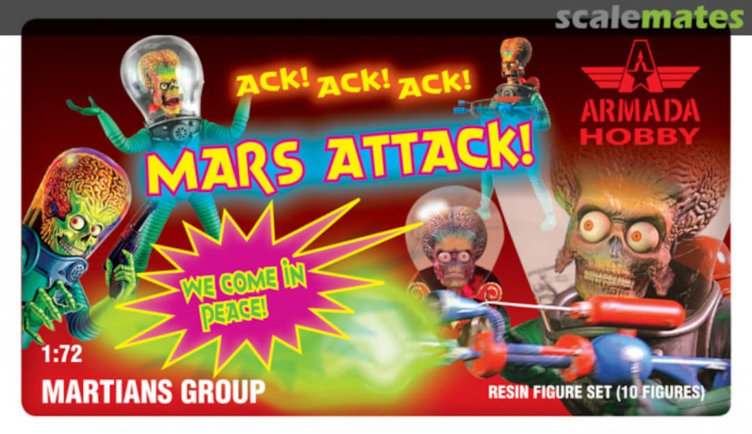 Boxart MARTIAN GROUP F72001 Armada Hobby Boxart MARTIAN GROUP F72001 Armada Hobby
