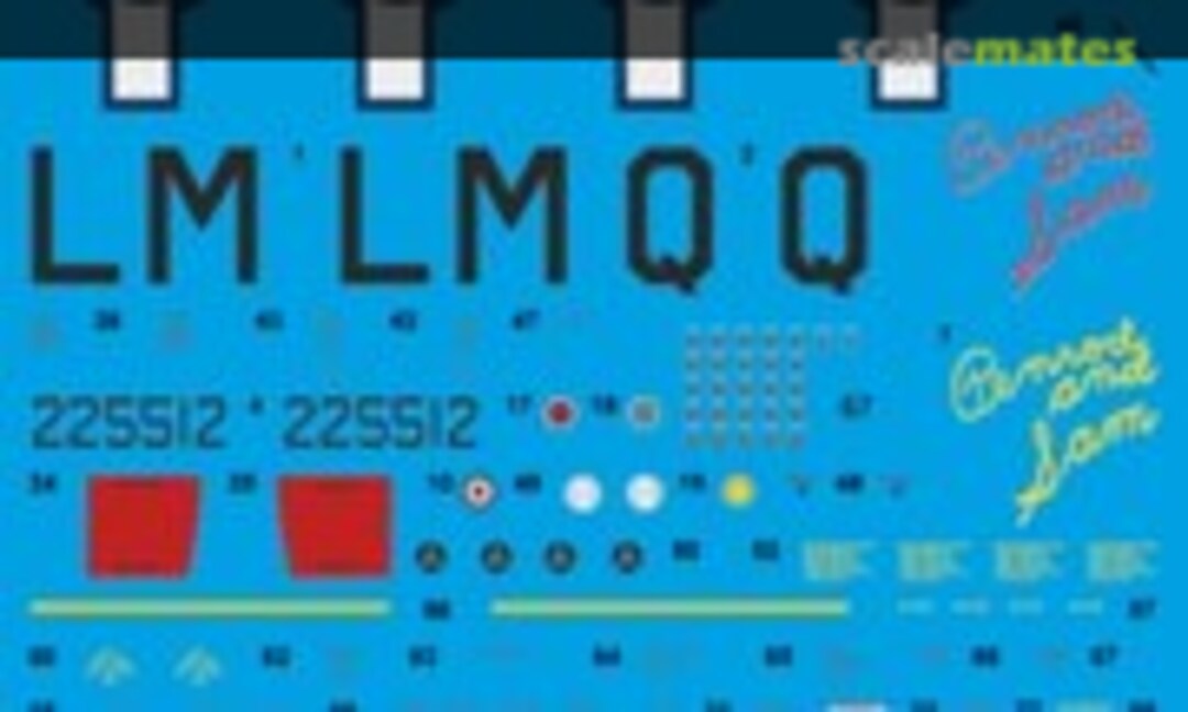 1:24 P-47D-21-15-RE Major Robert S. Johnson, 62. Fighter Squadron (Peddinghaus-Decals 24 4033) 24 4033