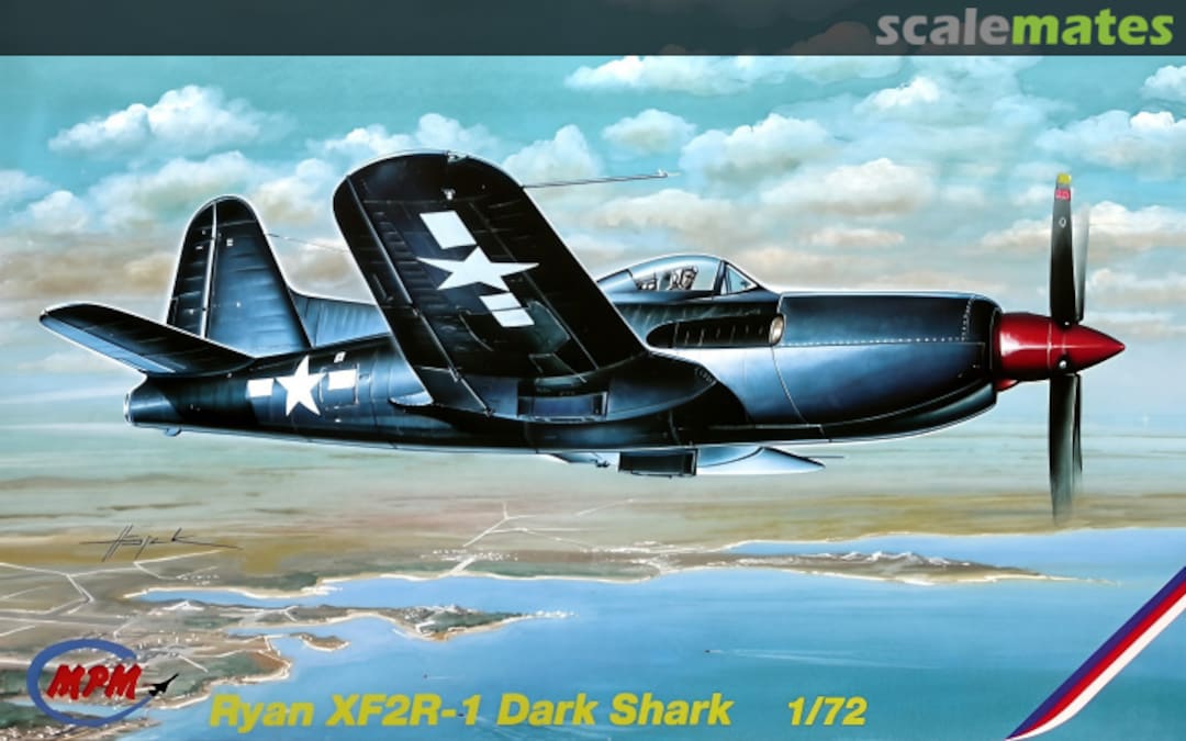 Boxart Ryan XF2R-1 Dark Shark 72131 MPM Production Boxart Ryan XF2R-1 Dark Shark 72131 MPM Production