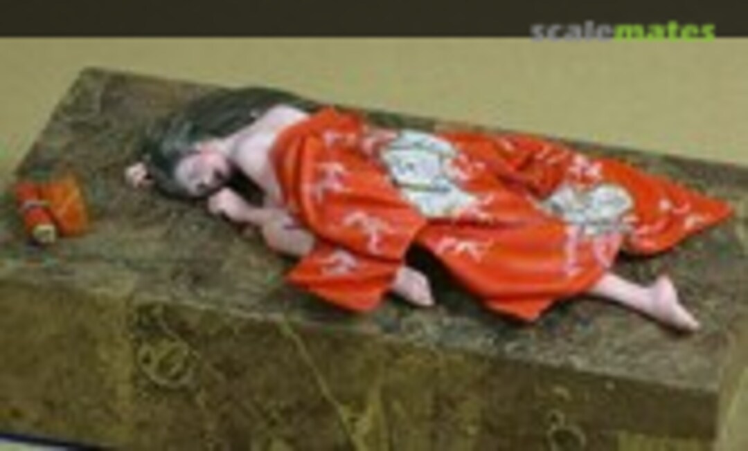 90mm Japanese geisha Yayoi (Utamaro Modelling JGG003) JGG003