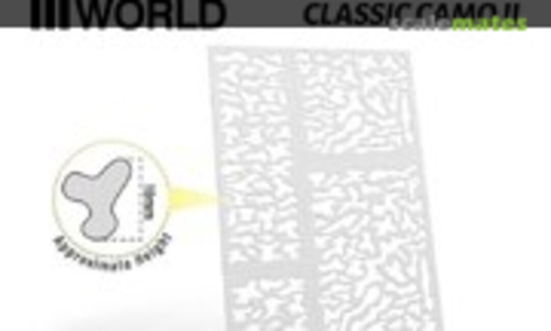 No Flexible Stencils - Classic Camo 2 (Green Stuff World 8435646510439ES)