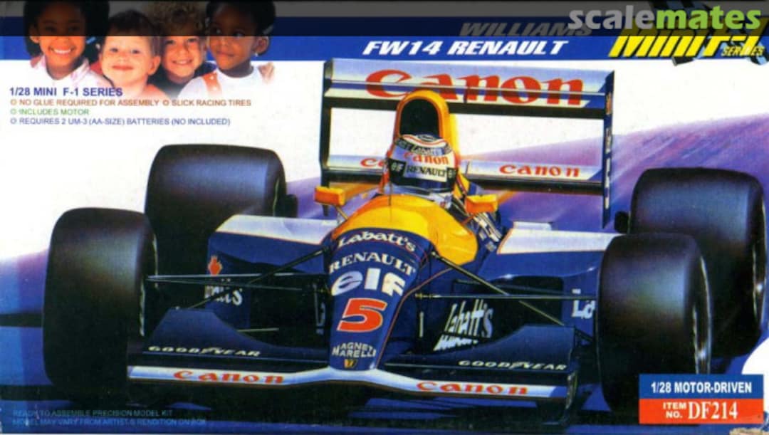 Boxart Williams FW14 Renault DF214 Zhengdefu Boxart Williams FW14 Renault DF214 Zhengdefu
