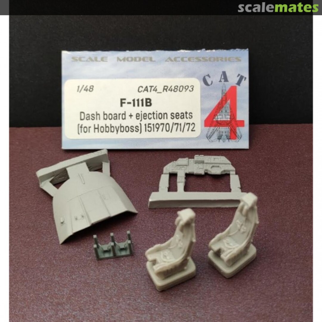 Boxart F-111B Aardvark - Dash board + ejection seats CAT4_R48093 CAT4 Boxart F-111B Aardvark - Dash board + ejection seats CAT4_R48093 CAT4