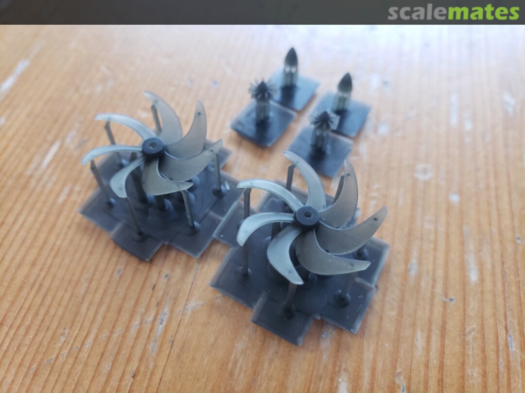 Boxart Los Angeles class SSN Submarine Propeller Set, "Late" version 265217635692 Mulsanne's Model Corner Boxart Los Angeles class SSN Submarine Propeller Set, "Late" version 265217635692 Mulsanne's Model Corner