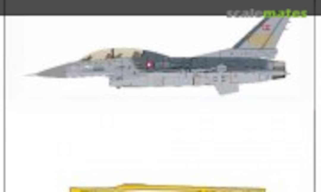 1:48 RDAF F-16B with Nørd (nerd) on tail (Lima November Decals LN48-D25) LN48-D25